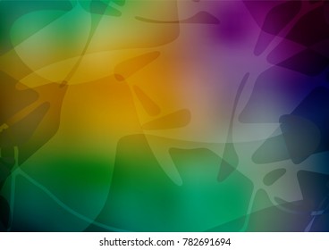 Vector natural abstract design. Sketchy doodles drawn by child on blurred background. A completely new design for your business.