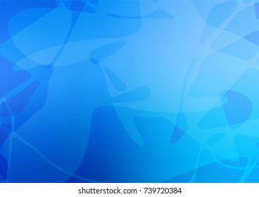 Vector natural abstract design. A vague abstract illustration with doodles drawn by child in Indian style. The best blurred design for your business.
