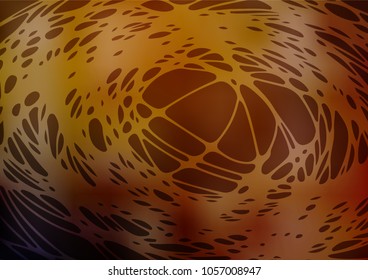 Vector natural abstract pattern. Childish elegant natural pattern with gradient. The doodle design can be used for your web site.