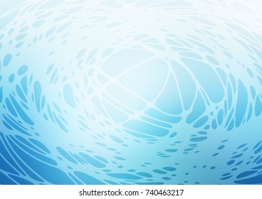 Vector natural abstract pattern. Childish elegant natural pattern with gradient. The best blurred design for your business.
