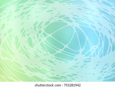Vector natural abstract pattern. Childish elegant natural pattern with gradient. Hand painted design for web, wrapping, wallpaper.