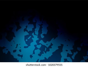 Vector natural abstract pattern. Colorful abstract illustration with lines drawn by child in Asian style. A new texture for your design.