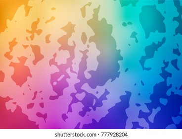 Vector natural abstract pattern. Colorful abstract illustration with lines drawn by child in Asian style. Hand painted design for web, leaflet, textile.