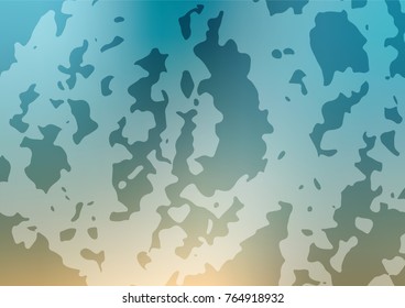 Vector natural abstract pattern. A completely new color illustration in doodle style drawn by child. Hand painted design for web, wrapping, wallpaper.