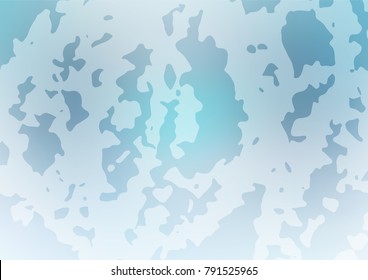 Vector natural abstract pattern. Creative illustration in blurred style with doodles made by child. The template can be used as a background for cell phones.