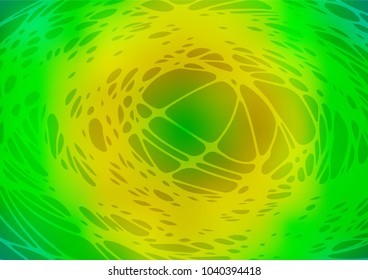 Vector natural abstract pattern. Doodle illustration made by child in Origami style with gradient. A completely new template for your business design.