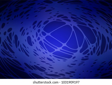 Vector natural abstract pattern. Doodles created by child on blurred abstract background with gradient. The doodle design can be used for your web site.