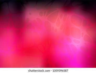 Vector natural abstract pattern. Doodles created by child on blurred abstract background with gradient. The completely new template can be used for your brand book.