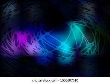 Vector natural abstract pattern. Glitter abstract illustration with doodles and lines drawn by child. A completely new design for your business.