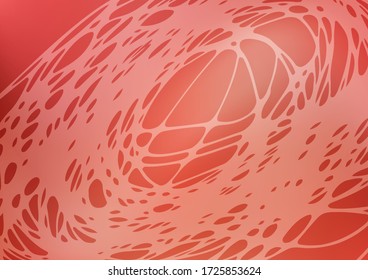 Vector natural abstract pattern. Modern geometrical abstract illustration with doodles drawn by child. A completely new template for your business design.