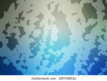Vector natural abstract pattern. Shining colored illustration with childish doodles in Arabic style. The pattern can be used for wallpapers and coloring books.