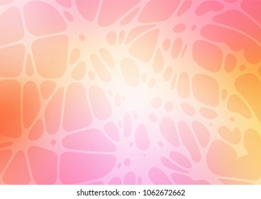 Vector natural abstract pattern. Sketchy doodles drawn by child on blurred background. A new texture for your design.