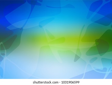 Vector natural abstract template. Childish elegant natural pattern with gradient. The textured pattern can be used for website.