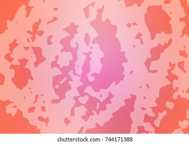 Vector natural abstract template. Childish elegant natural pattern with gradient. A completely new template for your business design.