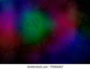 Vector natural abstract template. Childish elegant natural pattern with gradient. The pattern can be used for heads of websites and designs.
