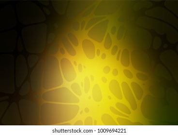 Vector natural abstract template. Colorful abstract illustration with lines drawn by child in Asian style. Brand-new style for your business design.