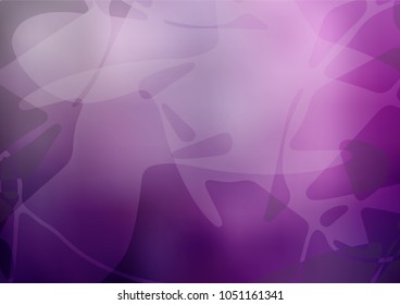 Vector natural abstract template. Colorful abstract illustration with lines drawn by child in Asian style. The elegant pattern can be used as a part of a brand book.