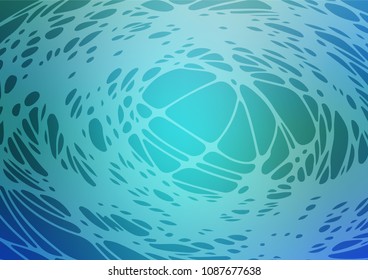 Vector natural abstract template. Decorative shining childish illustration with doodles on abstract template. Brand-new style for your business design.