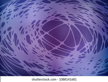 Vector natural abstract template. Doodle illustration made by child in Origami style with gradient. The pattern can be used for heads of websites and designs.
