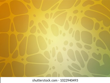 Vector natural abstract template. Doodles created by child on blurred abstract background with gradient. Brand-new style for your business design.