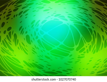 Vector natural abstract template. Doodles created by child on blurred abstract background with gradient. Hand painted design for web, wrapping, wallpaper.