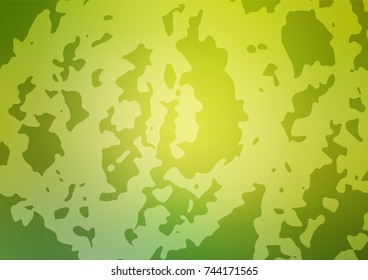 Vector natural abstract template. Doodles created by child on blurred abstract background with gradient. The doodle design can be used for your web site.