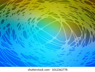 Vector natural abstract template. An elegant bright illustration with lines drawn by child in Natural style. The pattern can be used for coloring books and pages for kids.