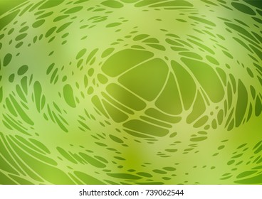 Vector natural abstract template. An elegant bright illustration with lines drawn by child in Natural style. The pattern can be used for coloring books and pages for kids.
