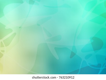 Vector natural abstract template. An elegant bright illustration with lines drawn by child in Natural style. A new texture for your design.