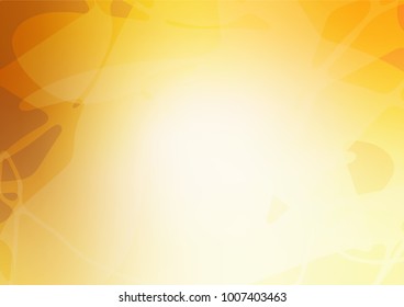 Vector natural abstract template. Modern geometrical abstract illustration with doodles drawn by child. The doodle design can be used for your web site.