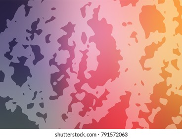 Vector natural abstract template. Modern geometrical abstract illustration with doodles drawn by child. The template can be used as a background for cell phones.