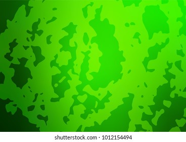 Vector natural abstract template. Shining colored illustration with childish doodles in Arabic style. A completely new template for your business design.