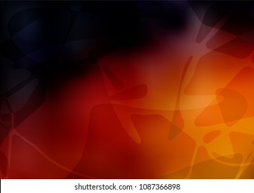 Vector natural abstract template. Shining colored illustration with childish doodles in Arabic style. The textured pattern can be used for website.