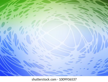 Vector natural abstract template. Sketchy doodles drawn by child on blurred background. Brand-new design for your business.