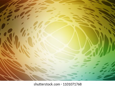 Vector natural elegant artwork. Blurred decorative design in Indian style with lines drown by child. A completely new design for your business.