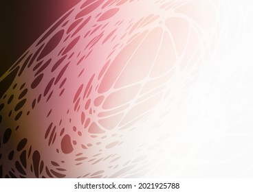 Vector Natural Elegant Artwork. Blurred Decorative Design In Indian Style With Lines Drown By Child. Hand Painted Design For Web, Wrapping, Wallpaper.