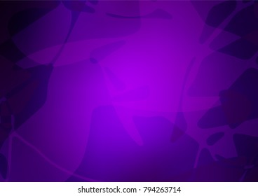 Vector natural elegant artwork. An elegant bright illustration with lines drawn by child in Natural style. The pattern can be used for coloring books and pages for kids.