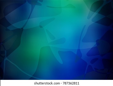 Vector natural elegant artwork. Childish elegant natural pattern with gradient. The elegant pattern can be used as a part of a brand book.