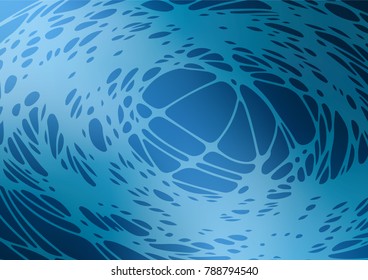 Vector natural elegant artwork. Colorful abstract illustration with lines drawn by child in Asian style. The completely new template can be used for your brand book.