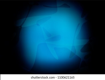Vector natural elegant artwork. Creative illustration in blurred style with doodles made by child. The completely new template can be used for your brand book.