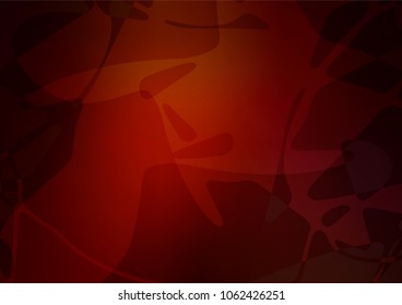 Vector natural elegant artwork. Decorative shining childish illustration with doodles on abstract template. The completely new template can be used for your brand book.