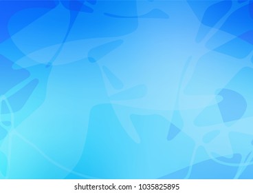 Vector natural elegant artwork. Doodle illustration made by child in Origami style with gradient. Brand-new design for your business.