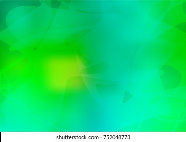 Vector natural elegant artwork. Doodle illustration made by child in Origami style with gradient. Brand-new style for your business design.