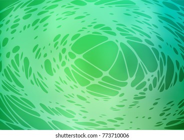 Vector natural elegant artwork. Doodles created by child on blurred abstract background with gradient. The pattern can be used for wallpapers and coloring books.