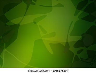 Vector natural elegant artwork. Modern geometrical abstract illustration with doodles drawn by child. Brand-new style for your business design.