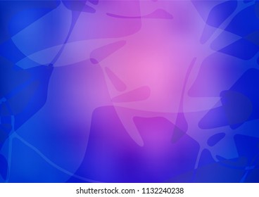 Vector natural elegant background. Childish elegant natural pattern with gradient. Hand painted design for web, wrapping, wallpaper.