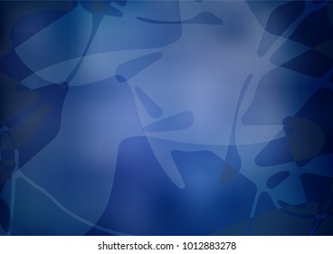 Vector natural elegant background. Colorful abstract illustration with lines drawn by child in Asian style. The pattern can be used for wallpapers and coloring books.