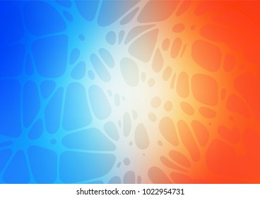 Vector natural elegant background. Doodle illustration made by child in Origami style with gradient. Brand-new style for your business design.
