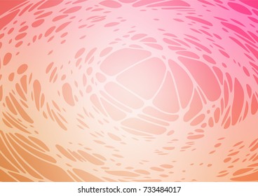 Vector natural elegant background. Doodle illustration made by child in Origami style with gradient. The completely new template can be used for your brand book.