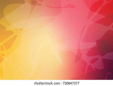 Vector natural elegant background. Doodles created by child on blurred abstract background with gradient. The best blurred design for your business.